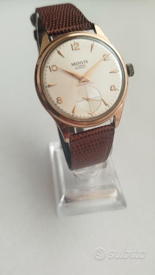 Orologio Monvis 17 Rubis Prezzo Orologio Oro 18kt Orologio Monvis