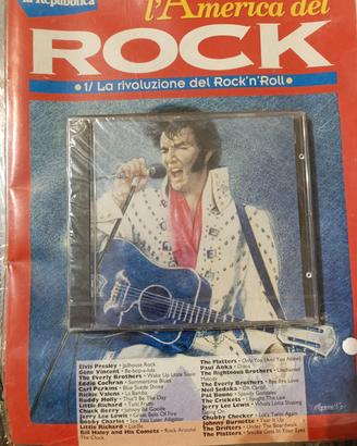 Libro + CD l'America del rock 1°volume sigillato a