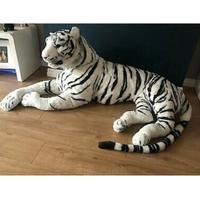 Tigre bianca peluche 250'cm realistica