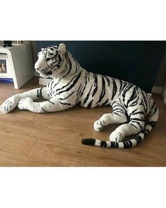 Tigre bianca peluche 250'cm realistica