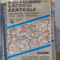 Lagorai mappa sentieri 