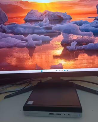 HP Mini 400 G5 I7 9700T 8GB Nvme 256