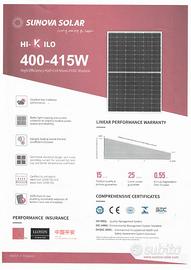 pannello fotovoltaico 410 watt - SS-410-54MDH