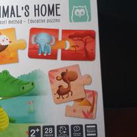 Animal's home puzzle