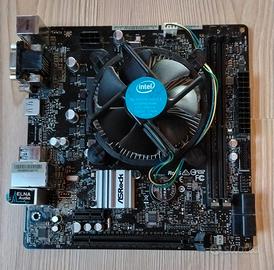 Scheda Madrek H310CM-HDV + G5400 o i3-9100F