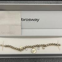 Bracciale brosway in acciaio e cristalli