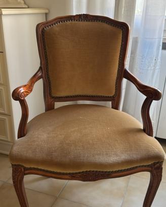 Poltrona Vintage legno