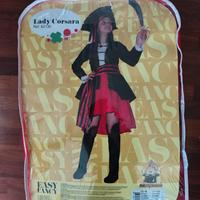 costume bambina da pirata