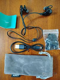 AUKEY CUFFIE BLUETOOTH NERO