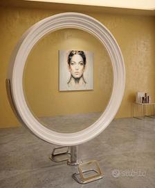 Specchio da parrucchiera di design Gamma & Bross