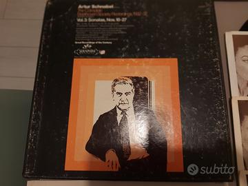 3 dischi Artur Schnabel suona Beethoven