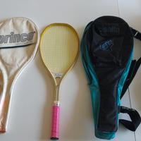 Borsone e Racchetta da Tennis Active anni 90,  