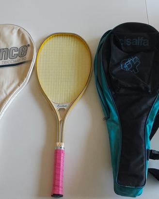 Borsone e Racchetta da Tennis Active anni 90,  