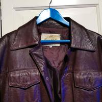 GIACCA VERA PELLE STILE ANNI 70