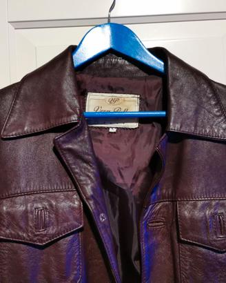 GIACCA VERA PELLE STILE ANNI 70