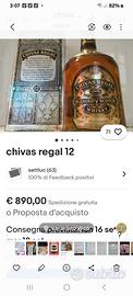 chivas regal 1.50 liter del 1980