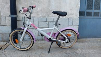 Bicicletta bambina decathlon 16"