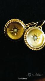 Orecchini per bambina oro rosa  fine 800 inizi 900
