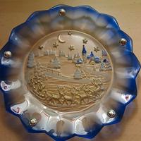 piatto decorativo vintage 