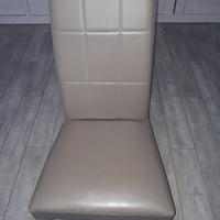 sedie 2 in finta pelle