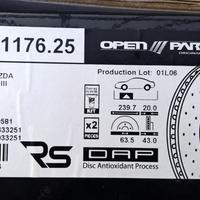 Dischi freno forati e ventilati per FORD e Mazda