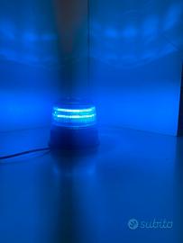 Lampeggiante bicolore ambra/blu