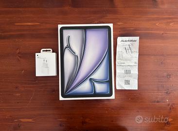iPad Air 11" M4 256 GB  WIFI 2026 + Alimentatore 