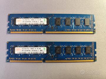 2 x 2 Gb DDR3 Ram