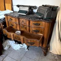 🪞 Comò barocco veneziano con top in marmo