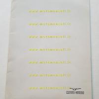 Moto Guzzi cartella stampa Salone Milano 1981