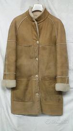 Cappotto in vero MONTONE donna DOUBLE FACE