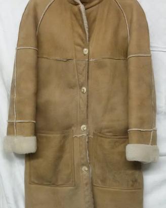 Cappotto in vero MONTONE donna DOUBLE FACE