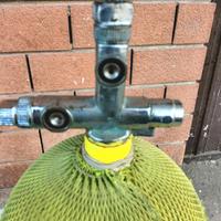 Bombole sub aria compressa 18 litri usate