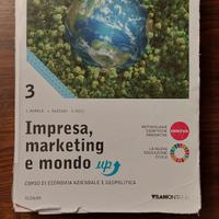 libro economia "Impresa, marketing e mondo" up 3