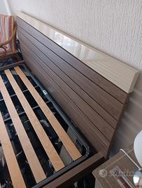 letto matrimoniale e  cassettiera 