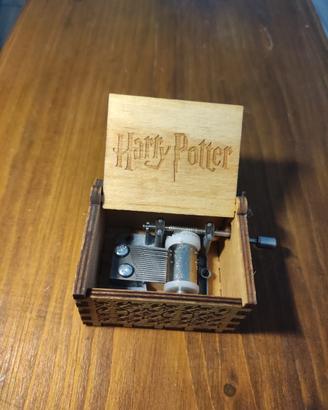 Carillon Musicale Harry Potter in Legno Intagliato