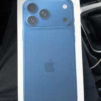 iPhone 17 pro Max blu 