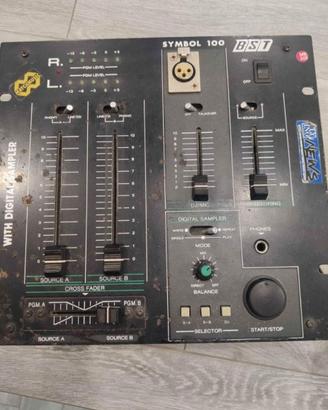 Audio mixer dj