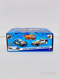 Hot Wheels Pull-Back Speeders Muscle e Alpha