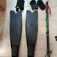 attrezzatura pesca sub 