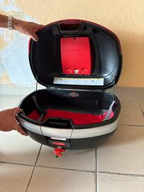 Bauletto moto con attacco