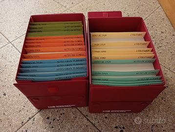 Raccolta schede auto da collezione de agostini 