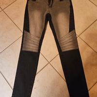 Jeans donna biker