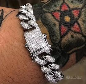 Bracciale Cuban Chain Silver
