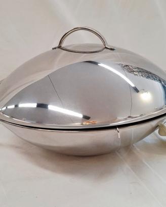 Wok acciaio inox Lagostina