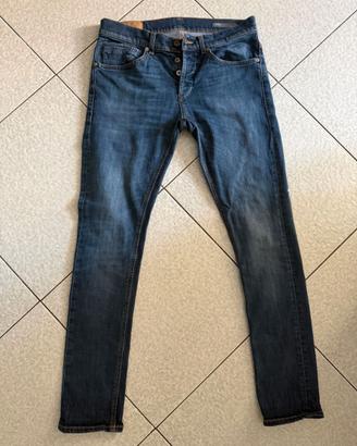 Jeans Uomo Dondup "George" Skinny Fit – Taglia 33