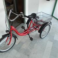 bicicletta tre ruote