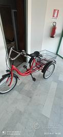 bicicletta tre ruote