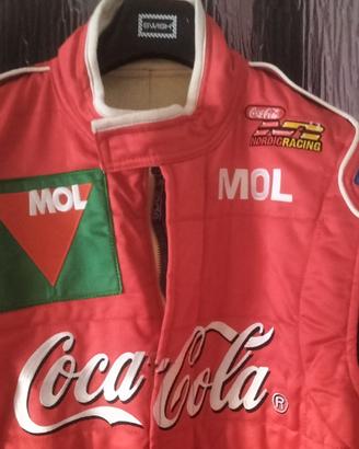 Tuta auto rally sparco coca cola