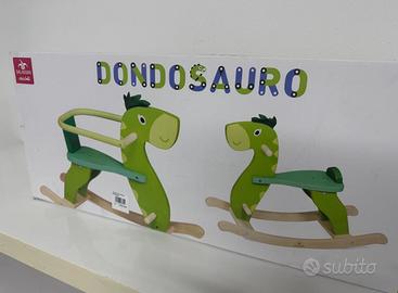 Dondolo in legno Dondosauro - Nuovo